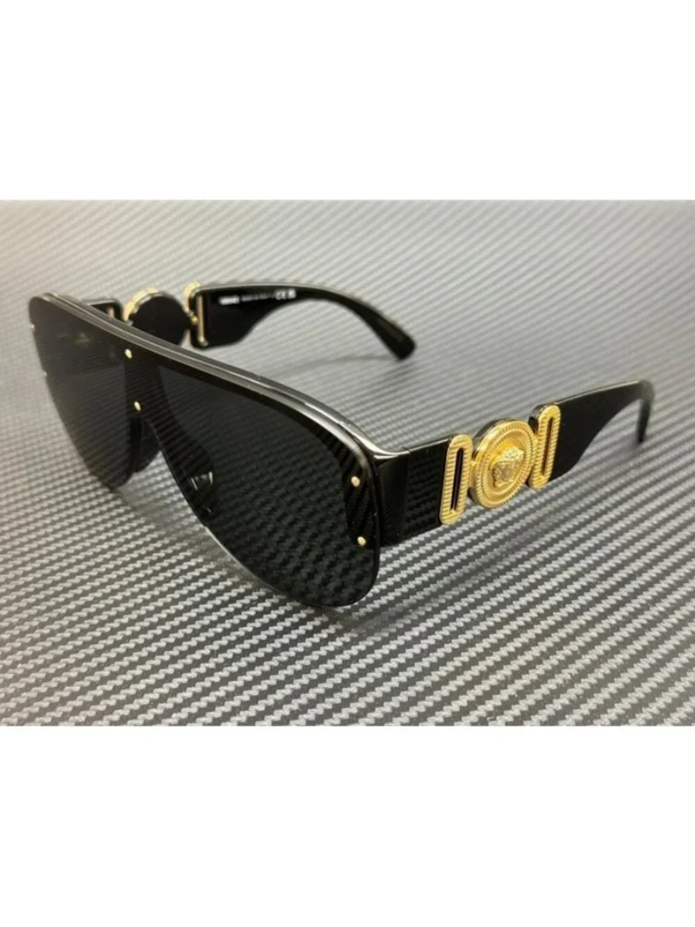 New Versace Men  Black Sunglasses  48- 148-